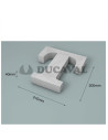 Letra T corcho 200X40mm  Disfraces Ducaval