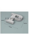 Letra P corcho 200X40mm Ducaval envios 24/48 horas