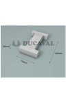 Letra I corcho 200X40mm  Ducaval envios 24/48 horas