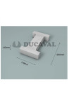 Letra I corcho 200X40mm  Ducaval envios 24/48 horas