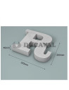 Letra R corcho 200X40mm  Ducaval envios 24/48 horas