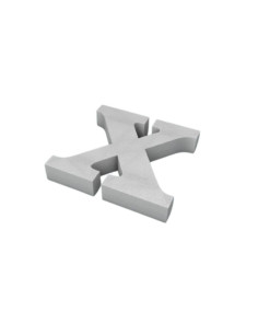 Letra X corcho 200X40mm | Ducaval | Envios 24/48 Horas 