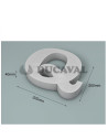 Letra Q corcho 200X40mm