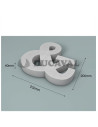 Letra & corcho 200 X 40 mm  Disfraces Ducaval