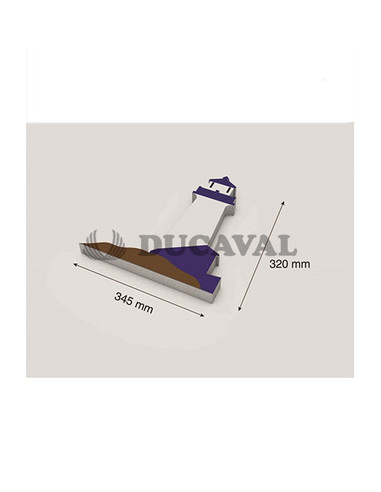 Faro de papel base de corcho 345x320mm