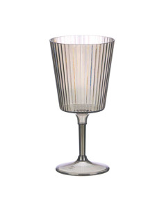Copa rayas gris 400ML | Ducaval | Envías 24/48 horas 