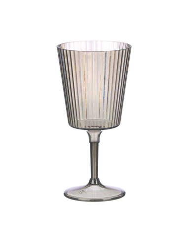 Copa rayas gris 400ML | Ducaval | Envías 24/48 horas 