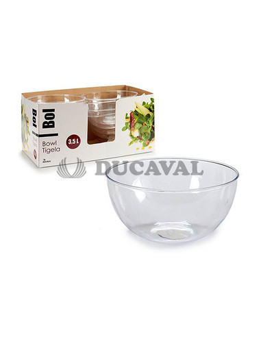 Bowl redondo grande transparente