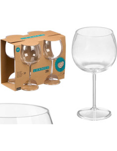 Set 4 copas 570ml acrílico | Ducaval | Envías 24/48 horas 