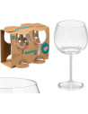 Set 4 copas 570ml acrílico | Ducaval | Envías 24/48 horas 