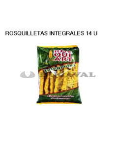 Rosquilletas integrales 14 unidades | Ducaval | Envíos 24/48 horas 