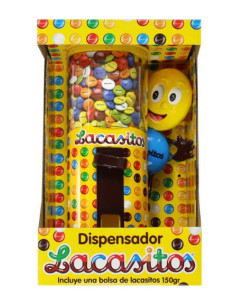Dispensador Lacasitos 150g | Ducaval | Envíos 24/48 horas