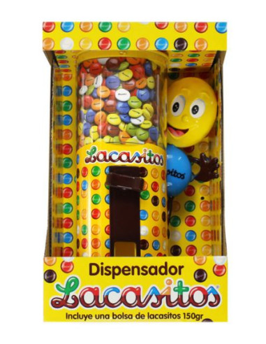 Dispensador Lacasitos 150g | Ducaval | Envíos 24/48 horas