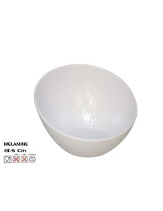 Bowl 13,5x12,5 cm blanco  melamine | Ducaval | Envías 24/48 horas 