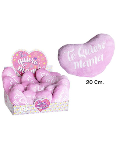 Corazón te quiero mamá 20cm | Ducaval | Envías 24/48 horas 