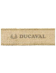 Cinta de yute 4 X 500cm  Disfraces Ducaval