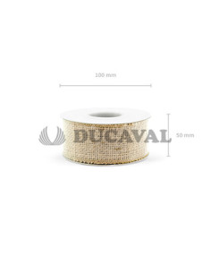 Cinta de yute 4 X 500cm  Disfraces Ducaval