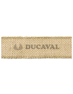 Cinta de yute 4 X 500cm  Disfraces Ducaval