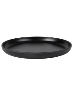 Plato melamina Jerrod negro 21cm | Ducaval | Envías 24/48 horas 