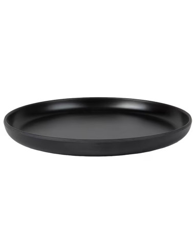 Plato melamina Jerrod negro 21cm | Ducaval | Envías 24/48 horas 