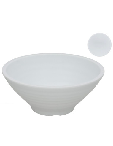 Cuenco melamina blanco 24cm| Ducaval | Envías 24/48 horas 