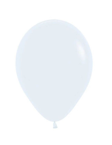 Globo látex blanco fashion sld 30cm 50 und | DUCAVAL | Envíos 24/48 h
