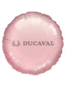 Globo foil circulo rosa pastel 45cm