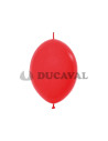 Globo rojo decolink 47cm 100ud p34
