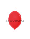 Globo rojo decolink 47cm 100ud p34