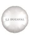 Globo foil círculo satín blanco