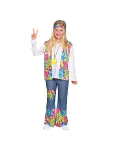 Disfraz de Hippie niña