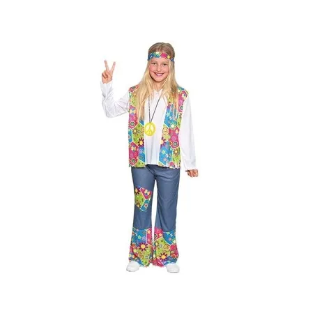 Disfraz de Hippie niña