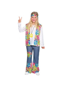 Disfraz de Hippie niña