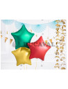 Globo foil estrella roja 48cm