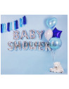 Globo foil corazón azul claro 45cm  Disfraces Ducaval