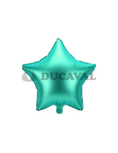 Globo foil estrella verde 48cm