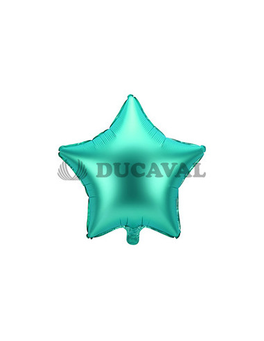 Globo foil estrella verde 48cm