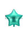 Globo foil estrella verde 48cm