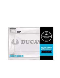 Bandeja blanca 33x22.5cm 25ud | Ducaval | 24/48h