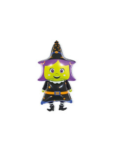 Globo foil Poli bruja 48x99cm | Ducaval | Envíos 24/48 horas