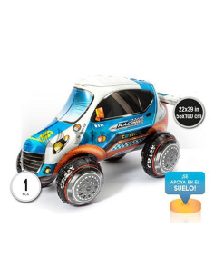 Globo mylar coche carreras