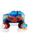 Globo foil coche azul
