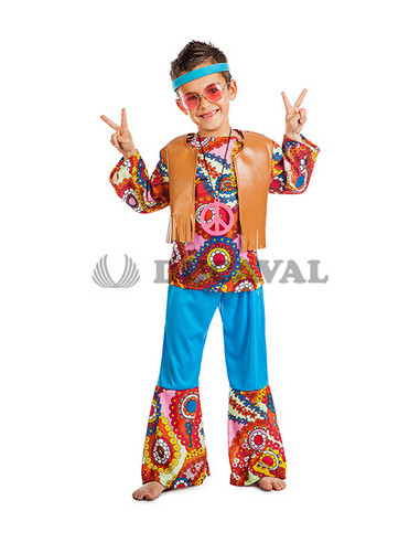Disfraz de Hippie chaleco