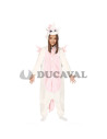 Disfraz unicornio rosa kigurumimi