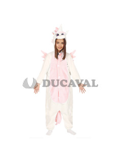 Disfraz unicornio rosa kigurumimi