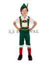 Disfraz Tirolés verde niño