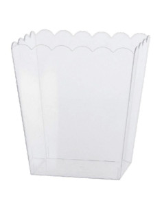 Caja transparente mediana 14.2x11.1x15.2cm | Ducaval | Envíos 24/48 h