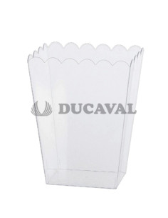 Caja transparente grande 15.4X12.7X19.5cm  Disfraces Ducaval