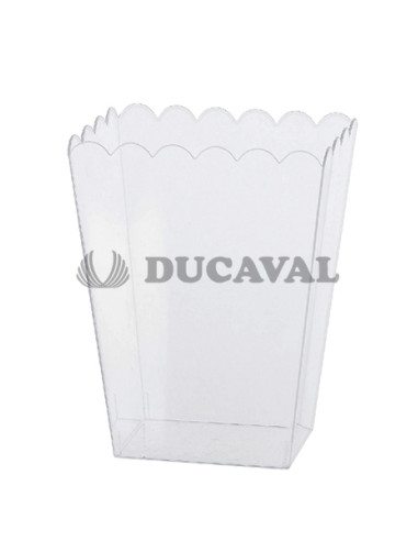 Caja transparente grande 15.4X12.7X19.5cm  Disfraces Ducaval