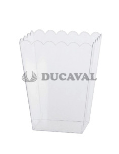 Caja transparente grande 15.4X12.7X19.5cm  Disfraces Ducaval